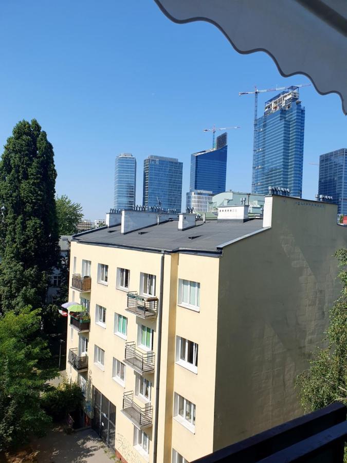 Center Apartment, Balcony Twarda Warsawa Bagian luar foto