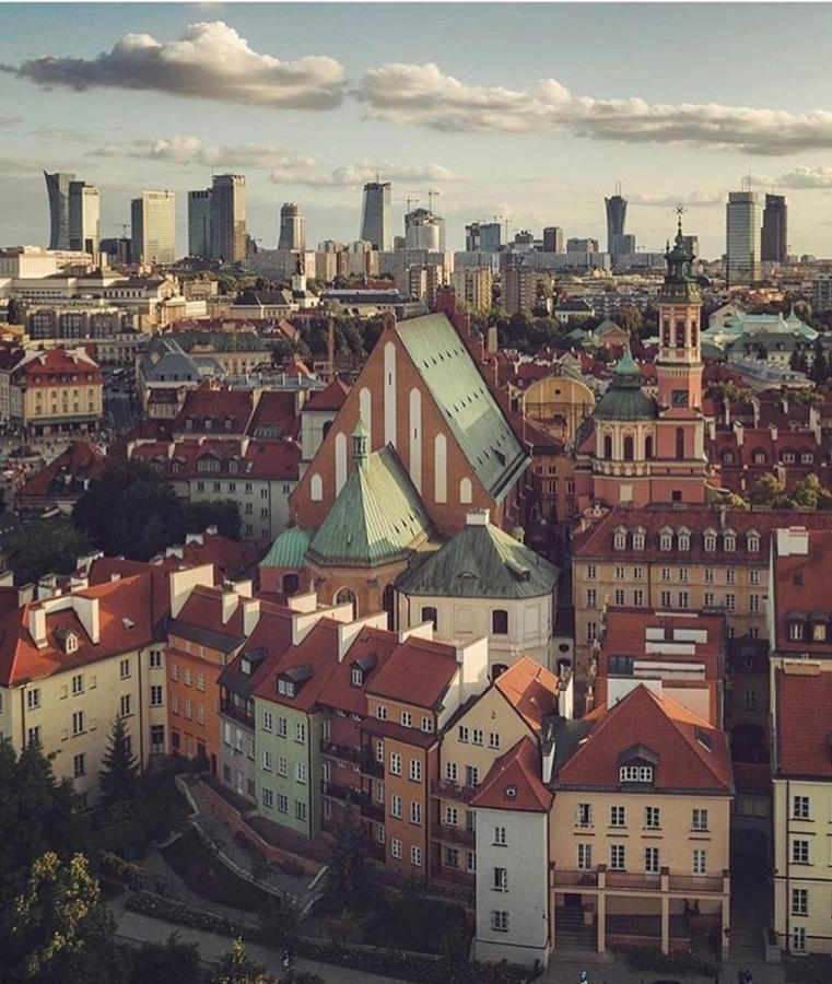 Center Apartment, Balcony Twarda Warsawa Bagian luar foto